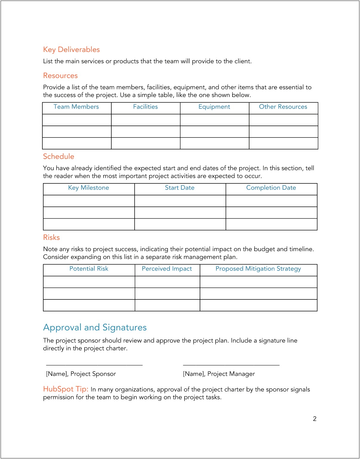 Project Quality Management Plan Template Pdf