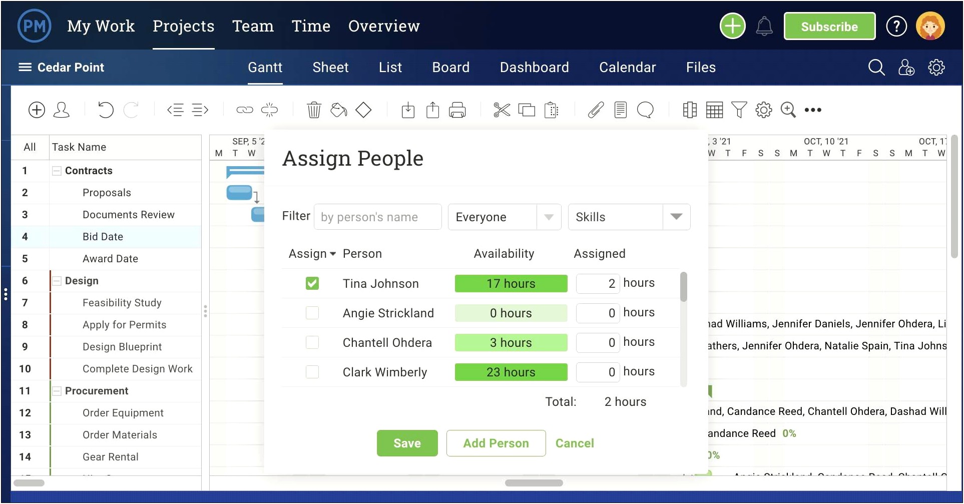 Project Resource Capacity Planning Template Excel