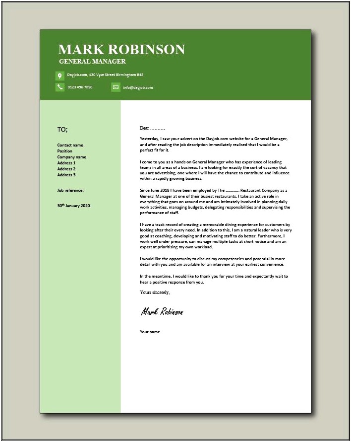 Promotional And Introductory Letter For Future Customers Template