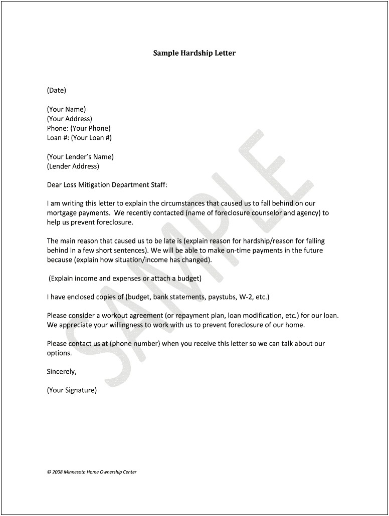 Proof Of Loan Payment Letter Template