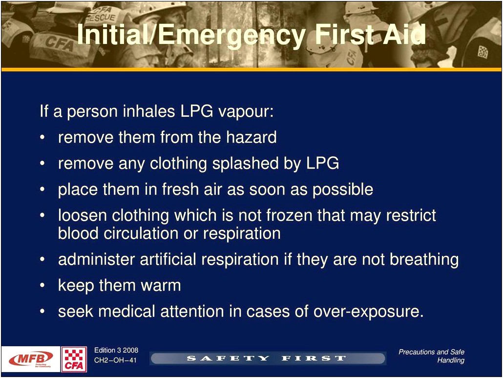 Propane Storage Facility Emergency Response Plan Template