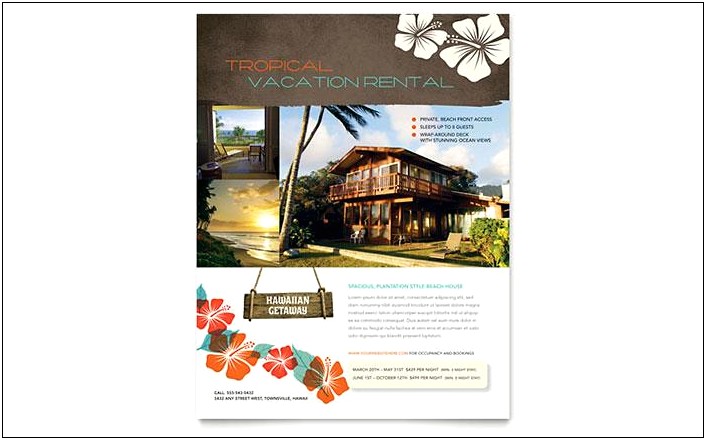 Property Rental Flyer Template Ms Word