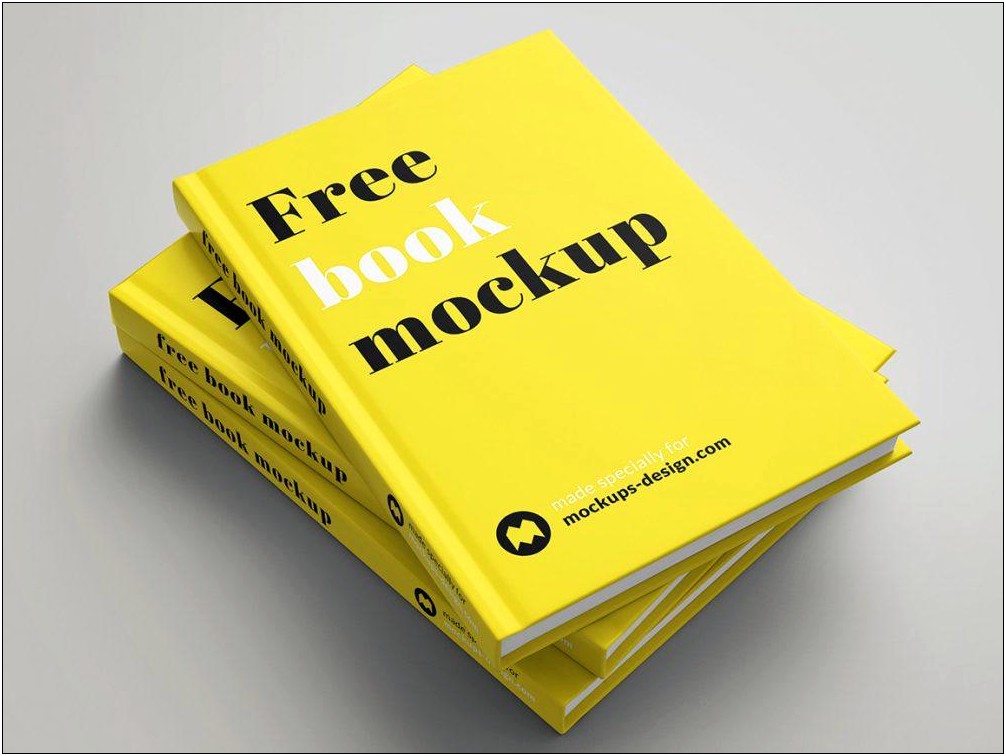 Psd Book Cover Mockup Template Download