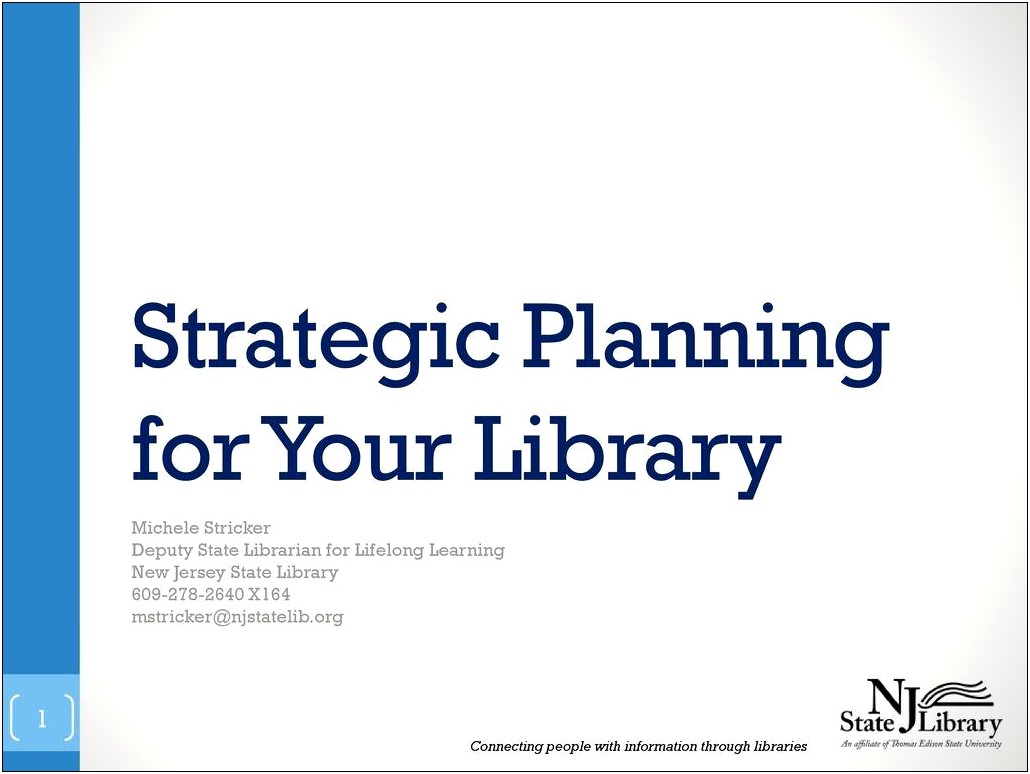 Public Library System Strategic Plan Template