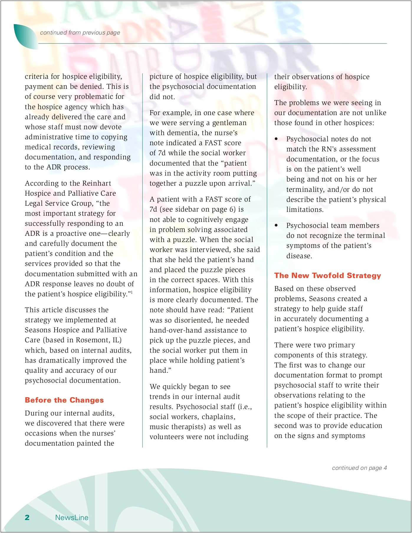 Qapi Plan Template For Hospice Agency