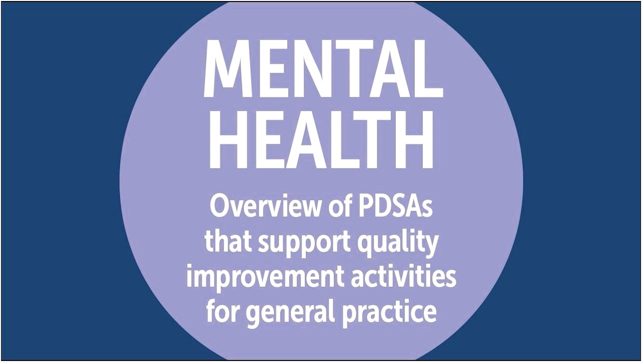 Quality Improvement Plan Template General Practice