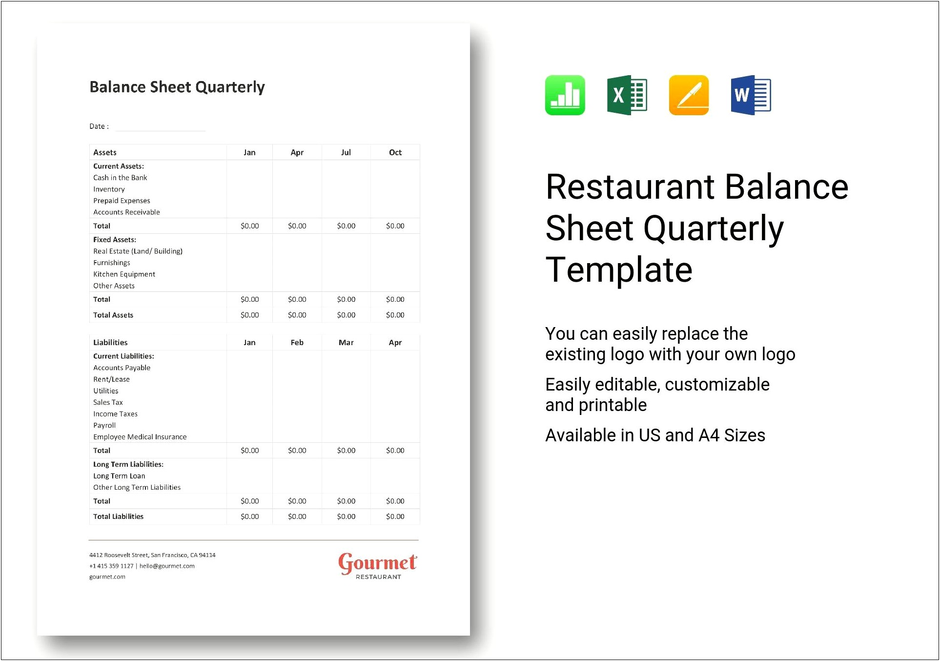 Quarter Sheet Vertical Template Microsoft Word