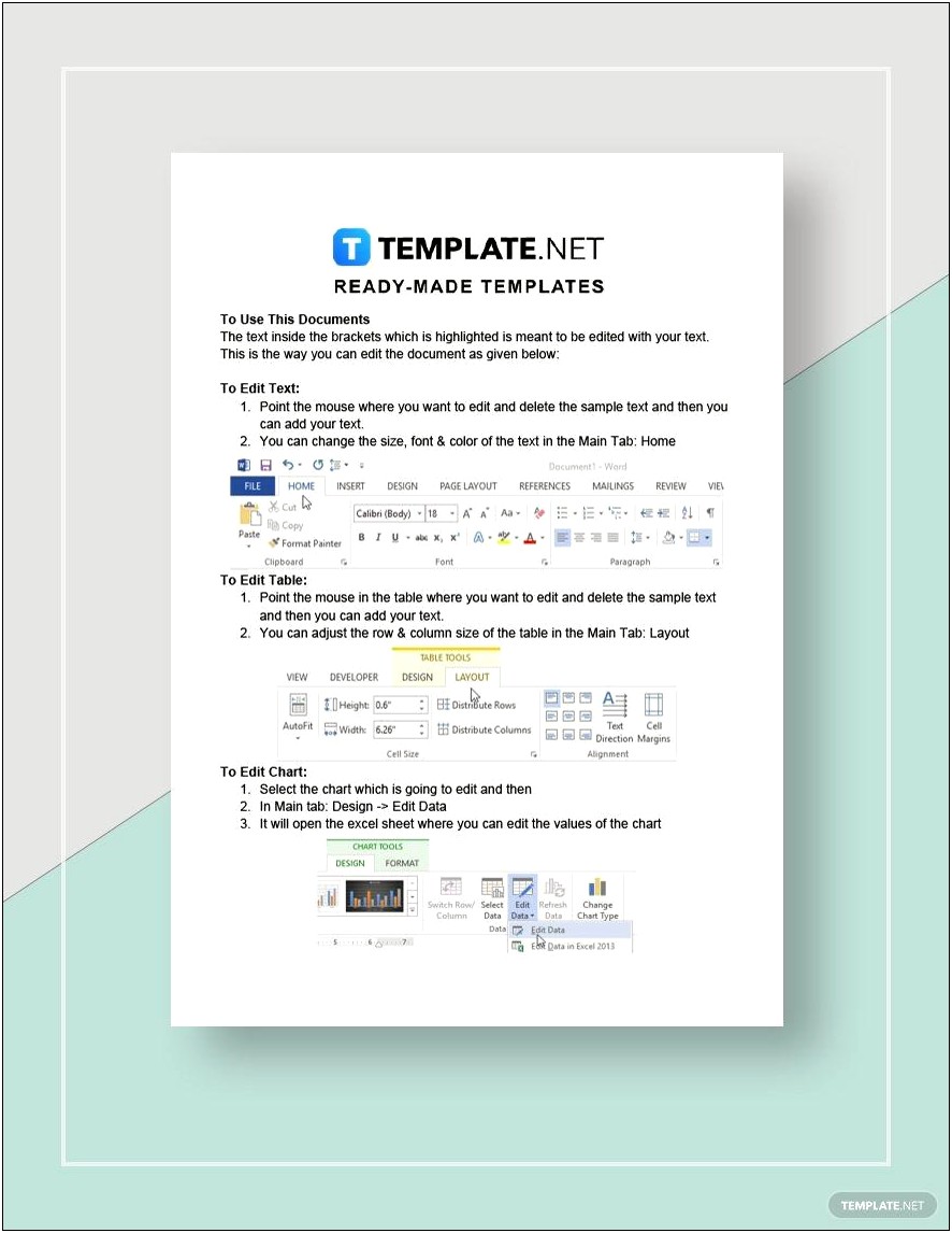 Quick 3 Page Business Plan Template