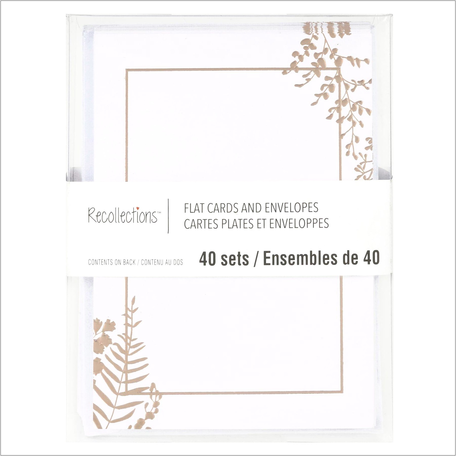 Recollections Flat Cards And Envelopes Templates