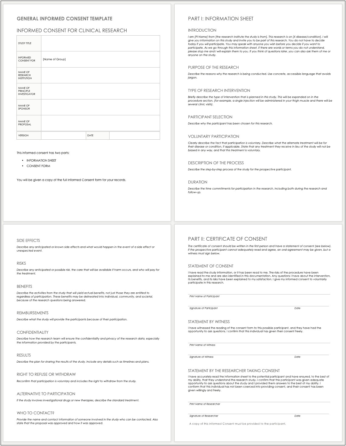 Recruitment And Retention Plan Nih Template