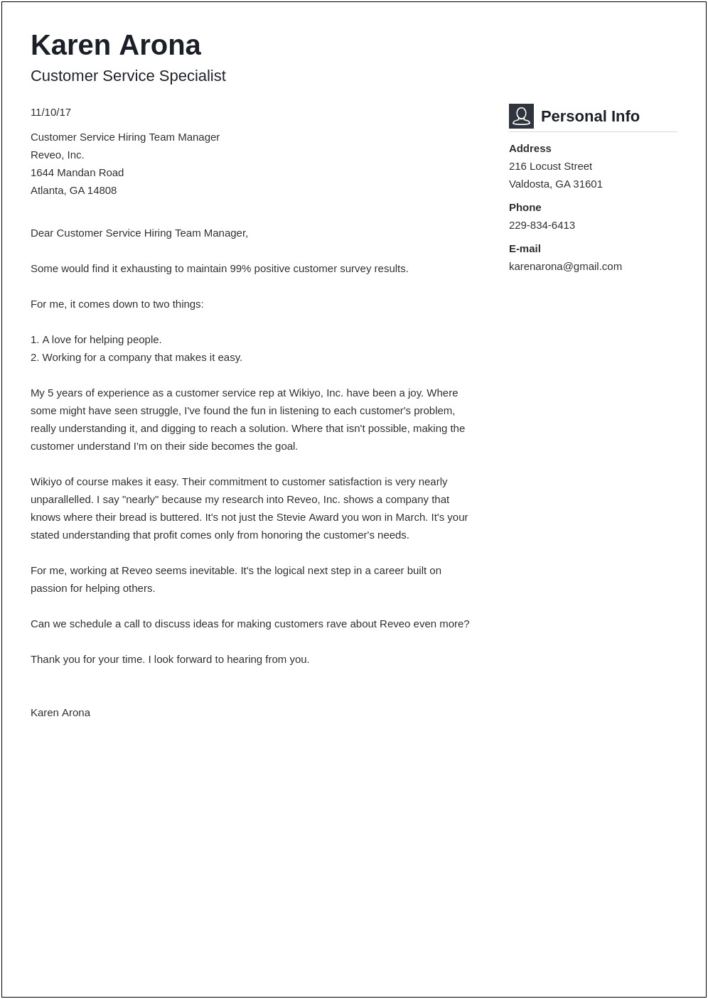 Recruitment Letter Template For Sales Team