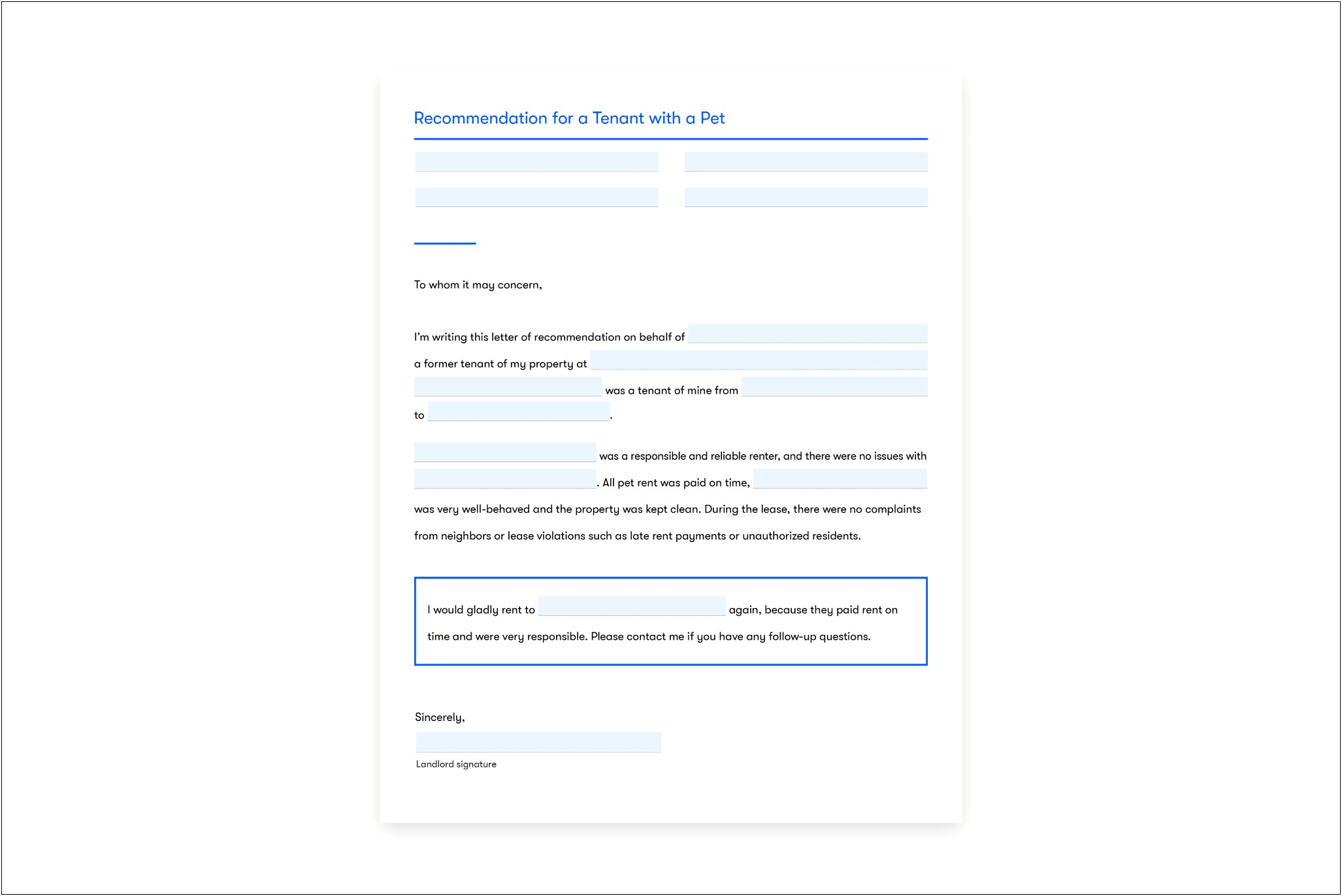 Reference Letter For Real Estate Agent Template