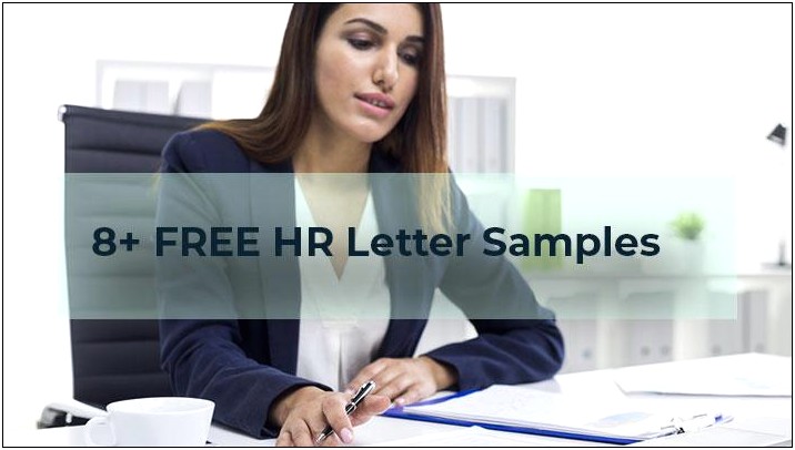 Reference Letter Template For Hr Job