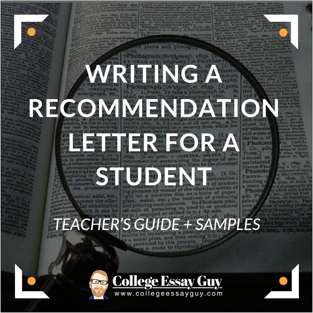 Reference Letter Template For School Admission