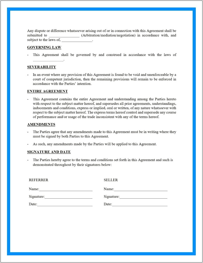 Referral Letter Template Real Estate Broker