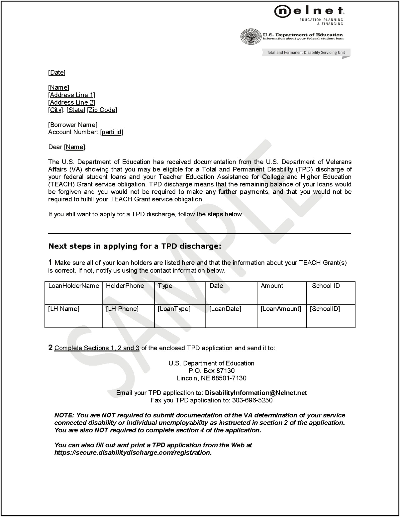 Refuse To Pay Back Payday Loan Letter Template