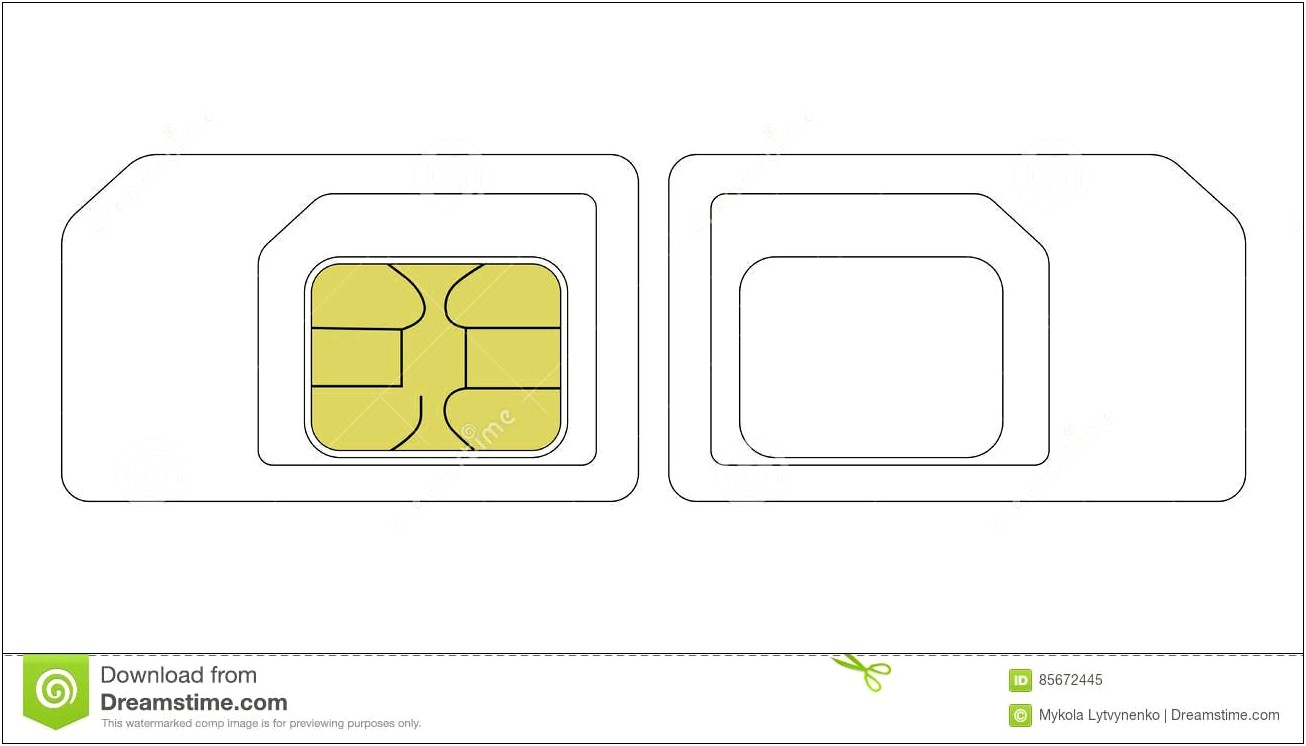 Regular Sim To Micro Sim Template Letter Size