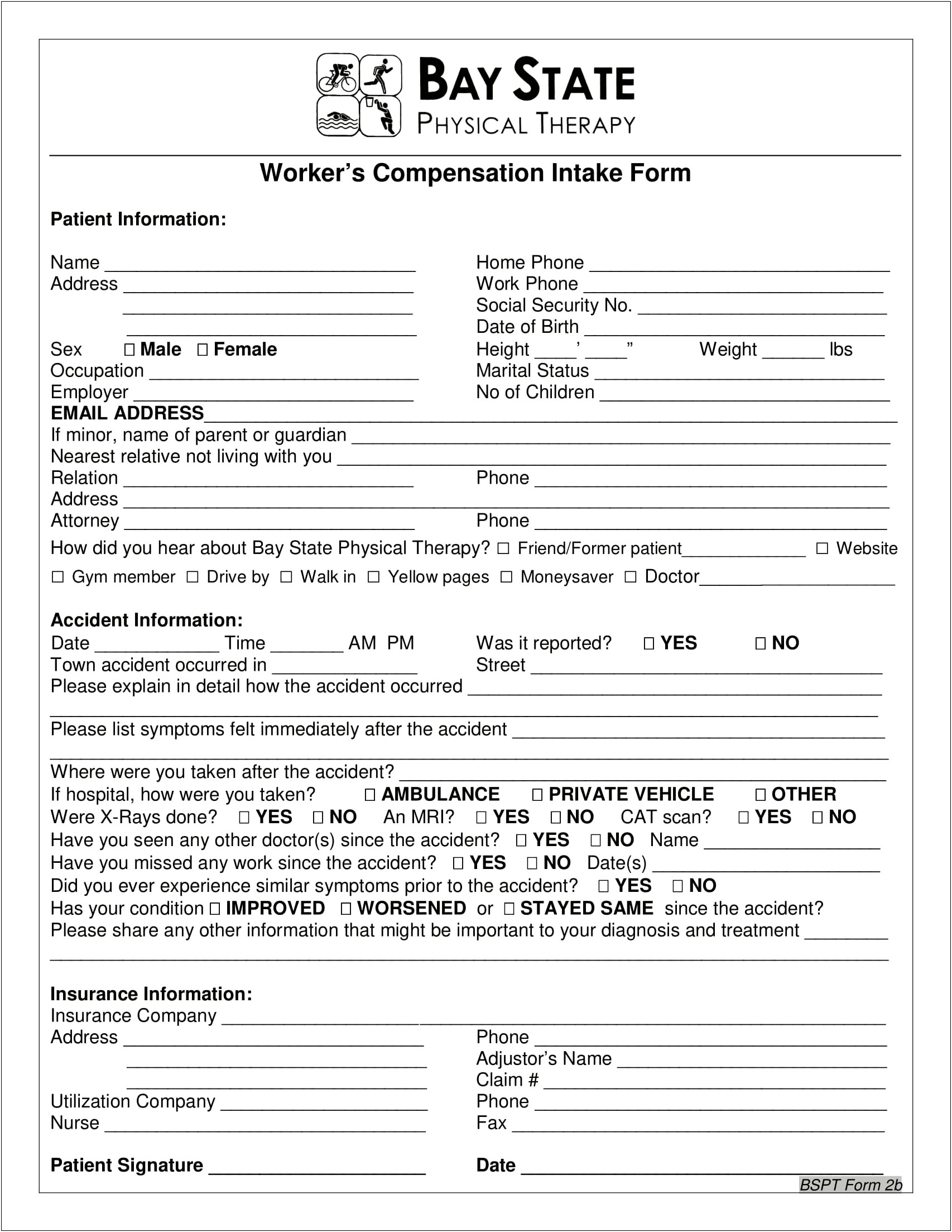 Release Of Information Form Template Physical Therapy Word