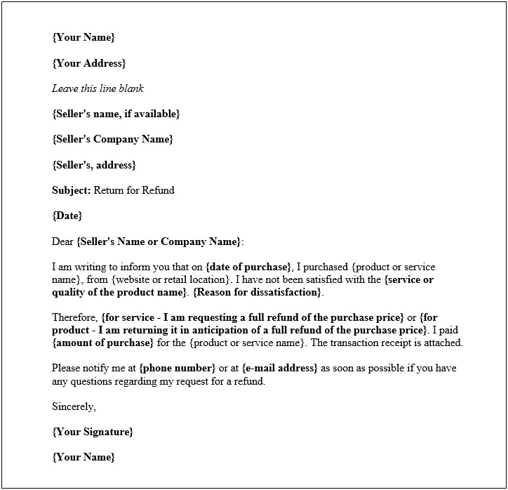 Request For Down Payment Letter Template