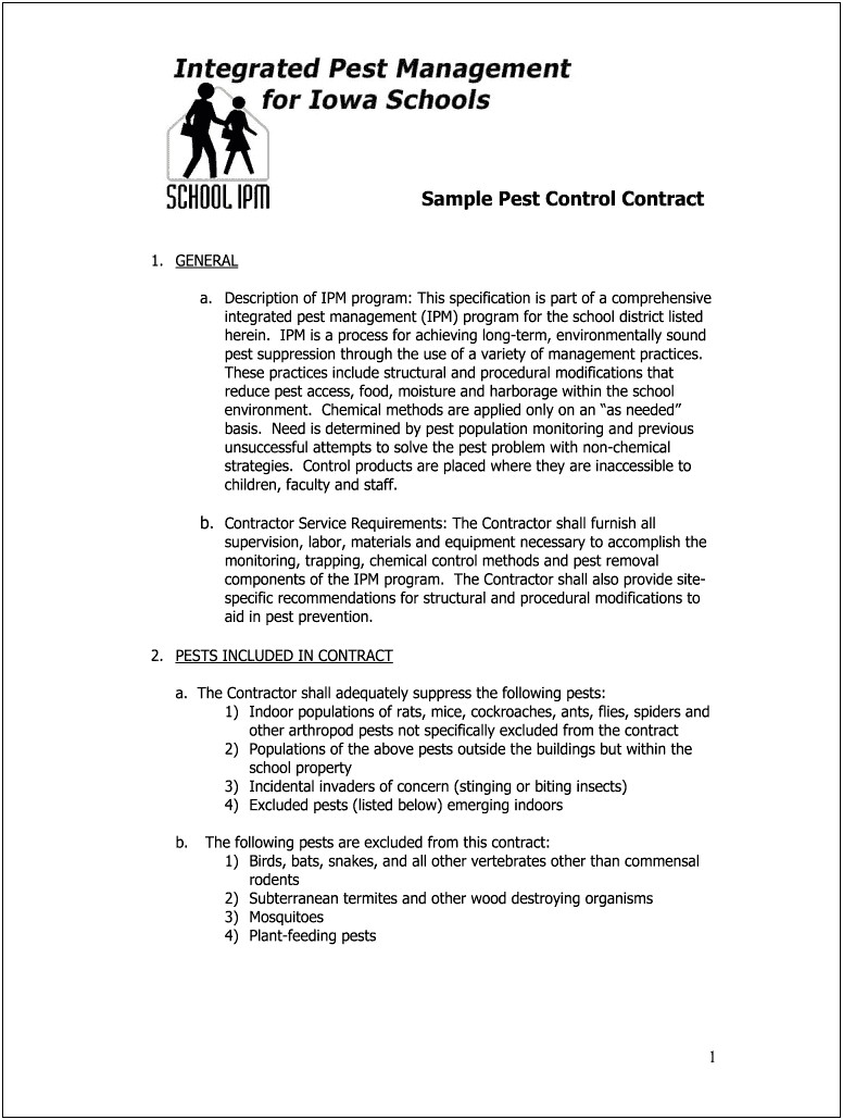 Request Letter For Pest Control Templates