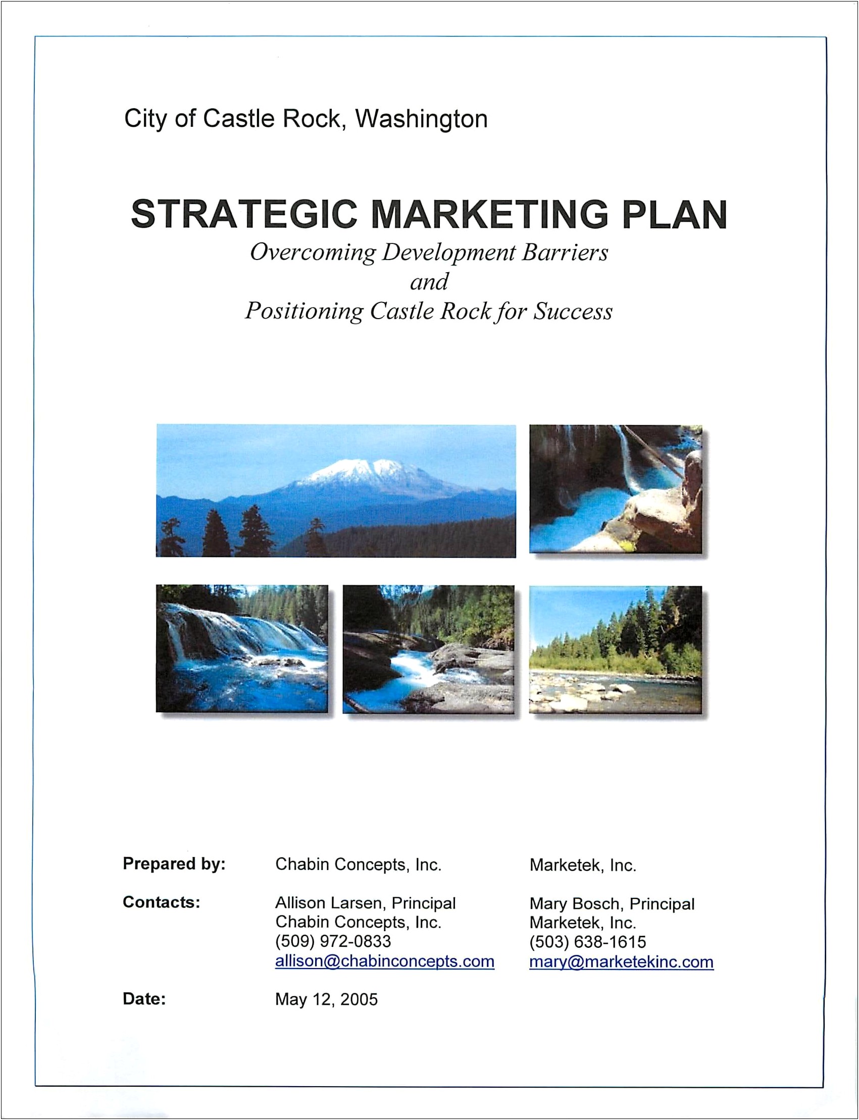 Residential Real Estate Marketing Plan Template