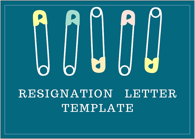 Resignation Letter Sample Templates And Guide