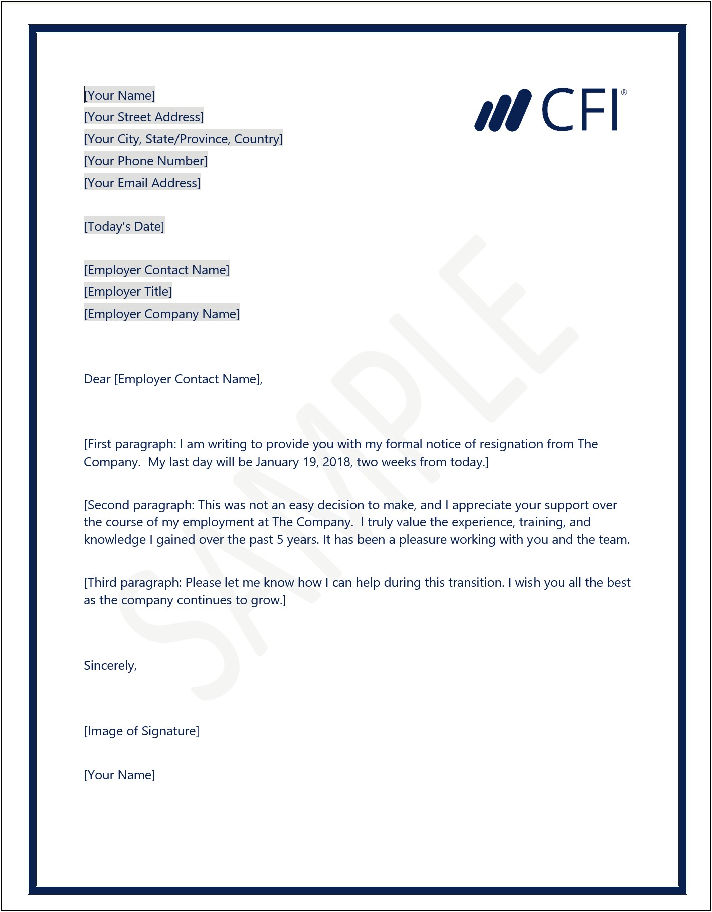 Resignation Letter Template To Principal Microsoft Word