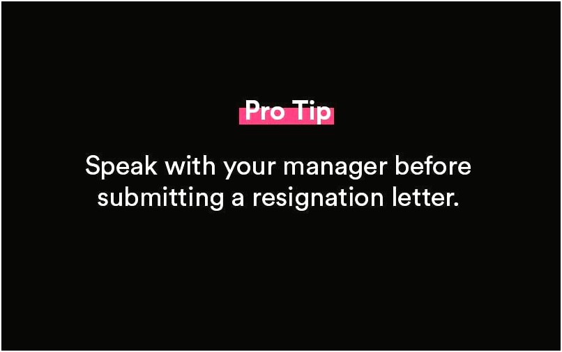 Resignation Letter Template University 6 Months Notice