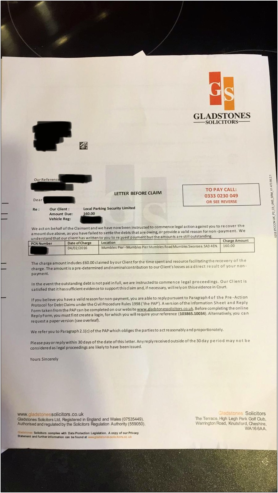 Response To Letter Before Claim Template