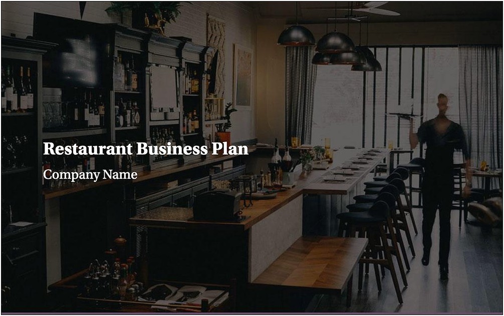 Restaurant Business Plan Template Uk Free