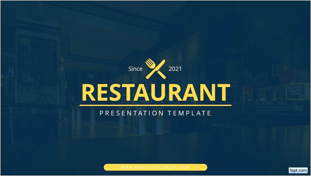 Restaurant Menu Powerpoint Templates Free Word