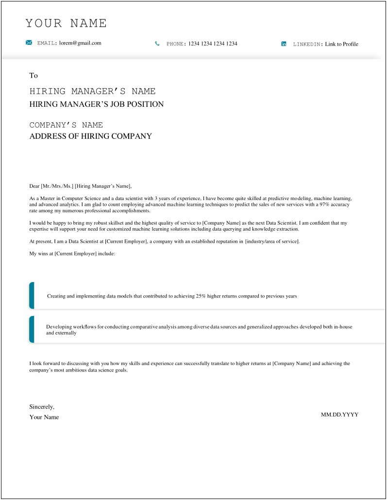 Return To Work Letter Template From Employer