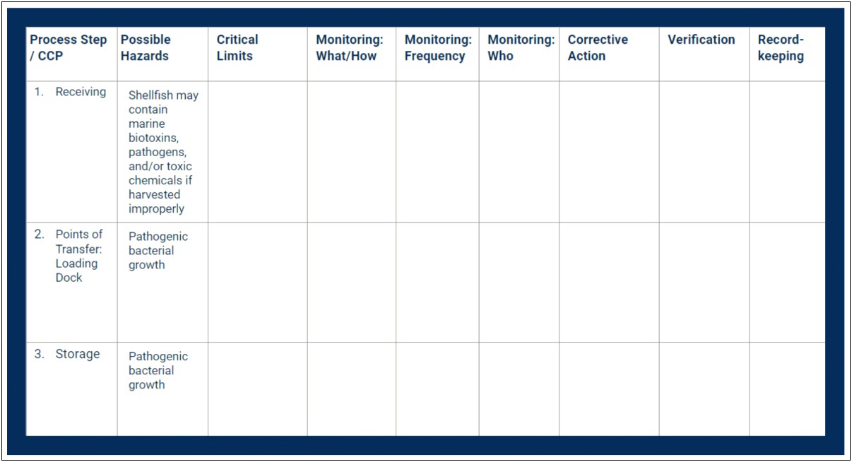 Risk Management Plan Template For Cafe