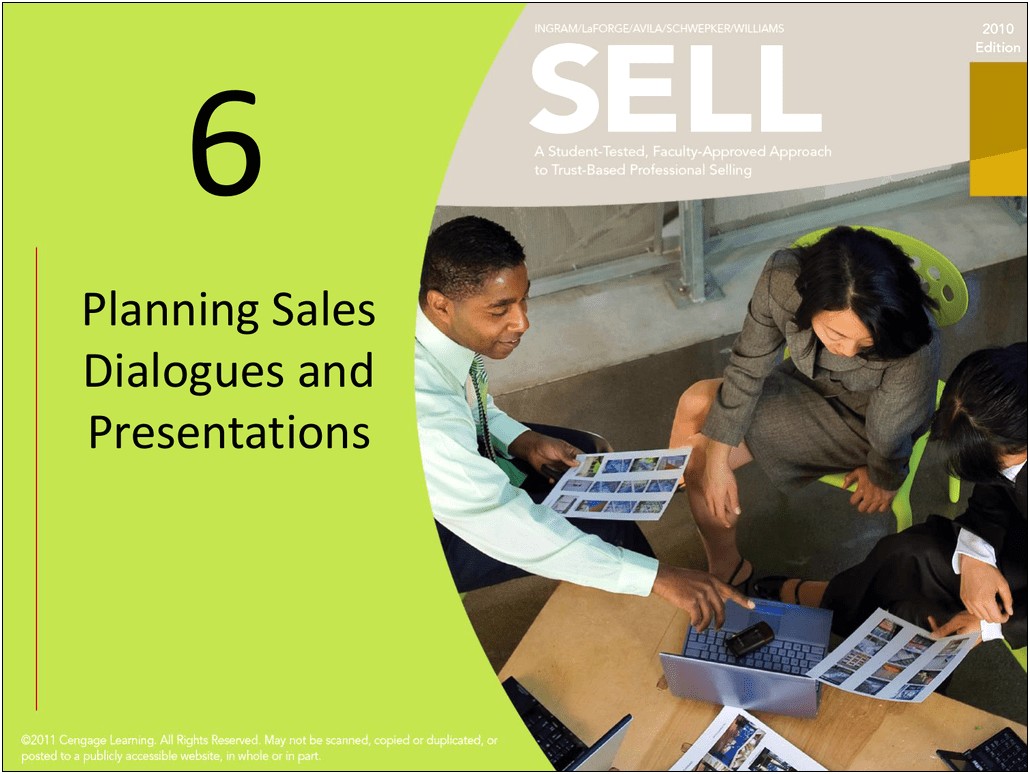 Sales Dialogue Planning Templates Are Primarily Useful For