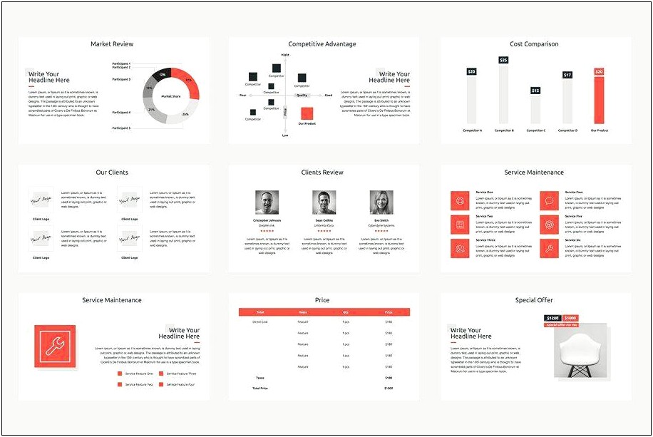 Sales Plan Comparison Template Free Microsoft