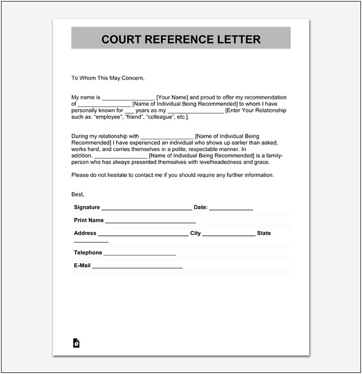 Sample Character Letter To Judge Before Sentencing Template