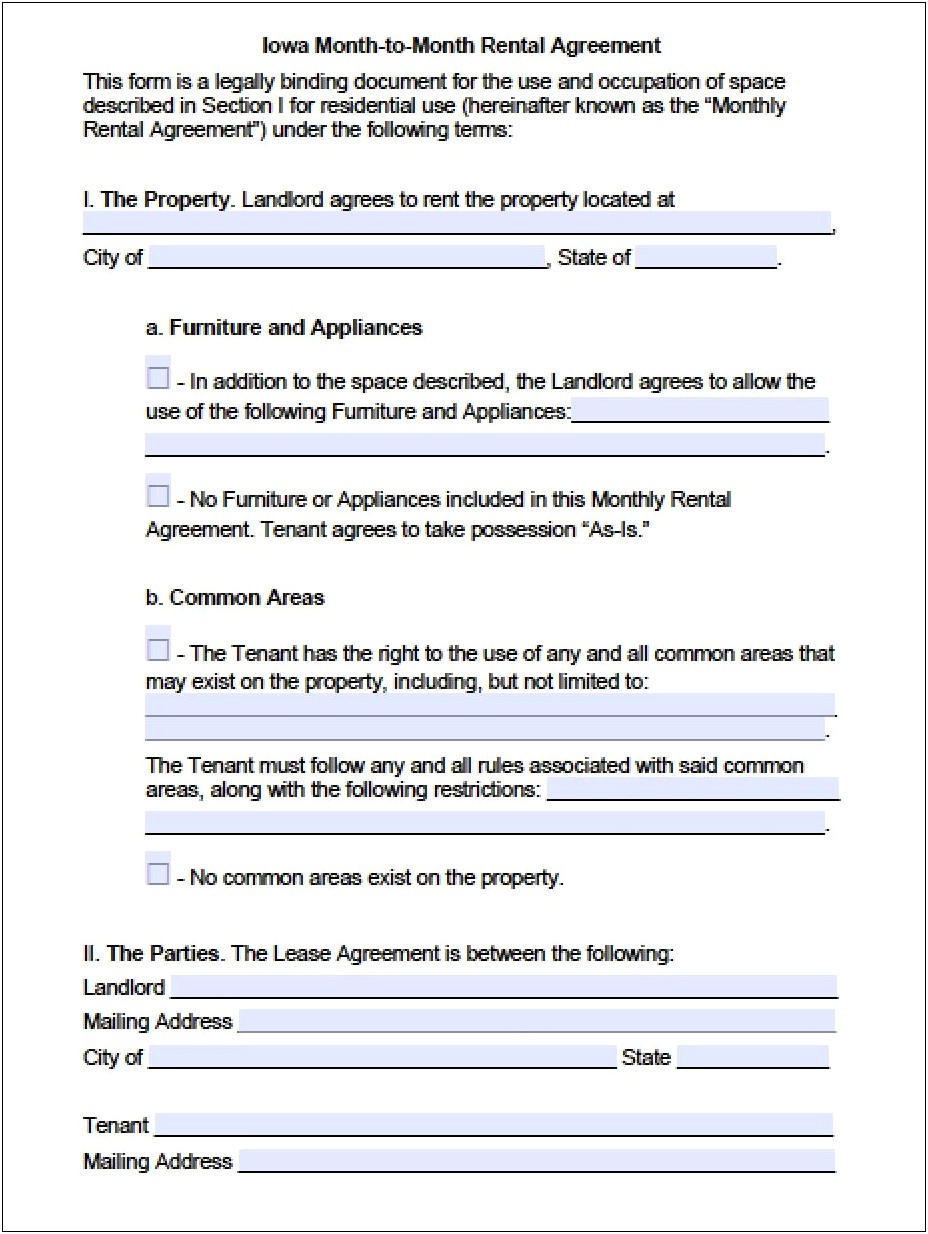 Sample Microsoft Word Template Rental House Agreement
