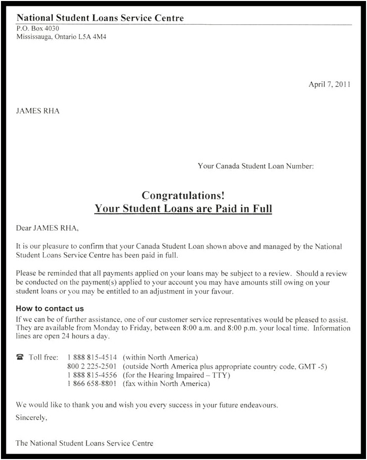 Sample Payoff Letter For Mortgage Template