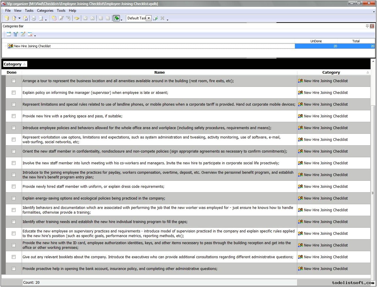 Sample Training Plan Template For New Employees