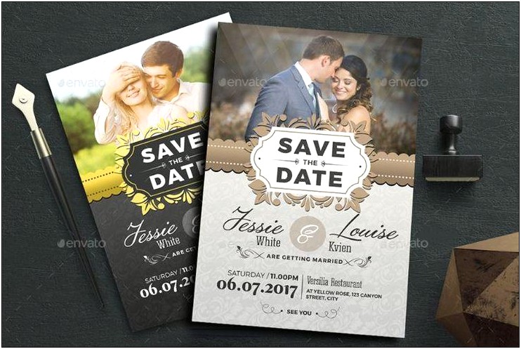 Save The Date Template Word 2007