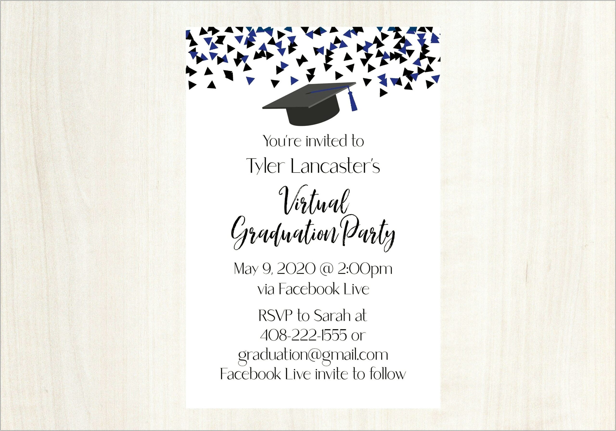 Save The Date Word Templates Graduation Cards
