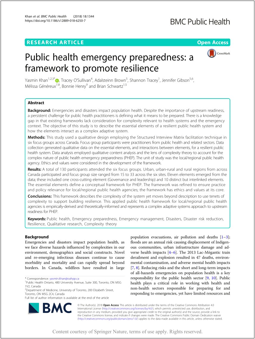 Sc Child Care Emergency Plan Template