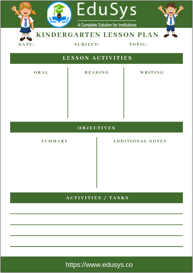 Science Lesson Plan Template 5 E's