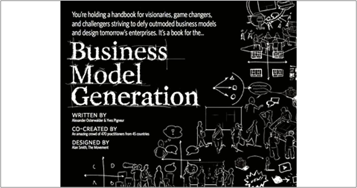 Scrap Business Canvas Model Template Word