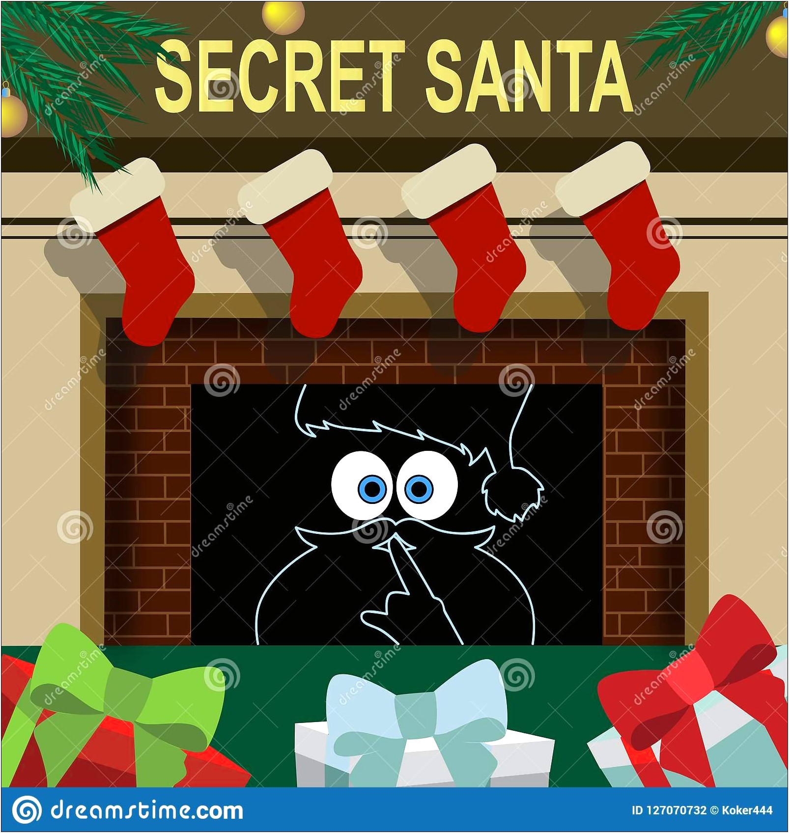 Secret Santa Invitation Template Free Download