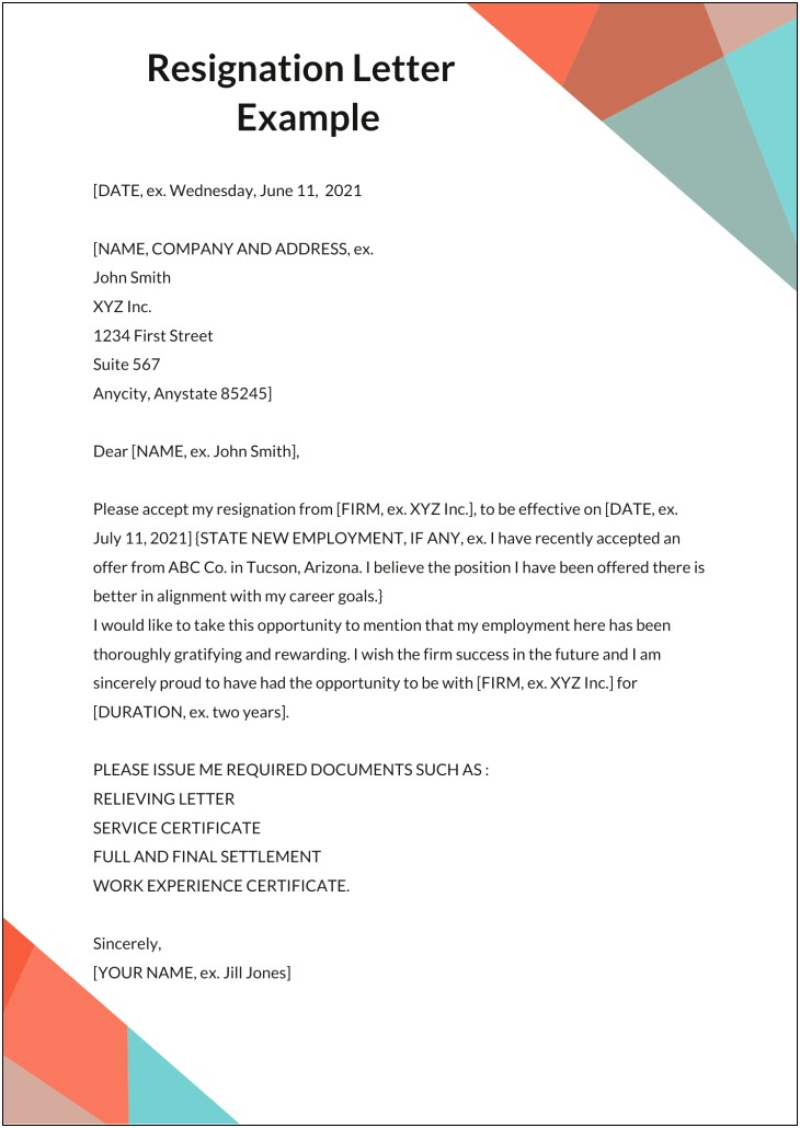 Settlement Letter To Cell Phone Company Template