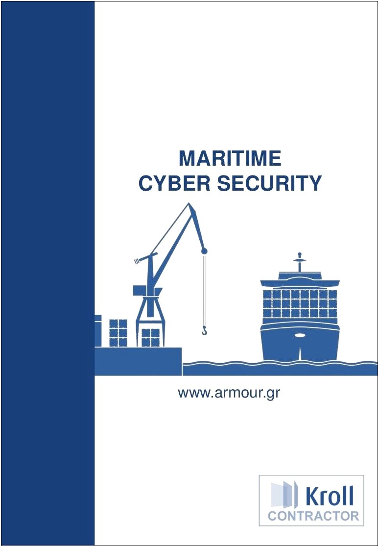 Ship Cyber Security Management Plan Template