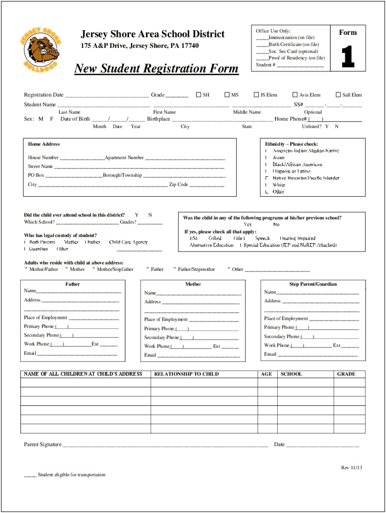 Sign Up Forms Templates Ms Word