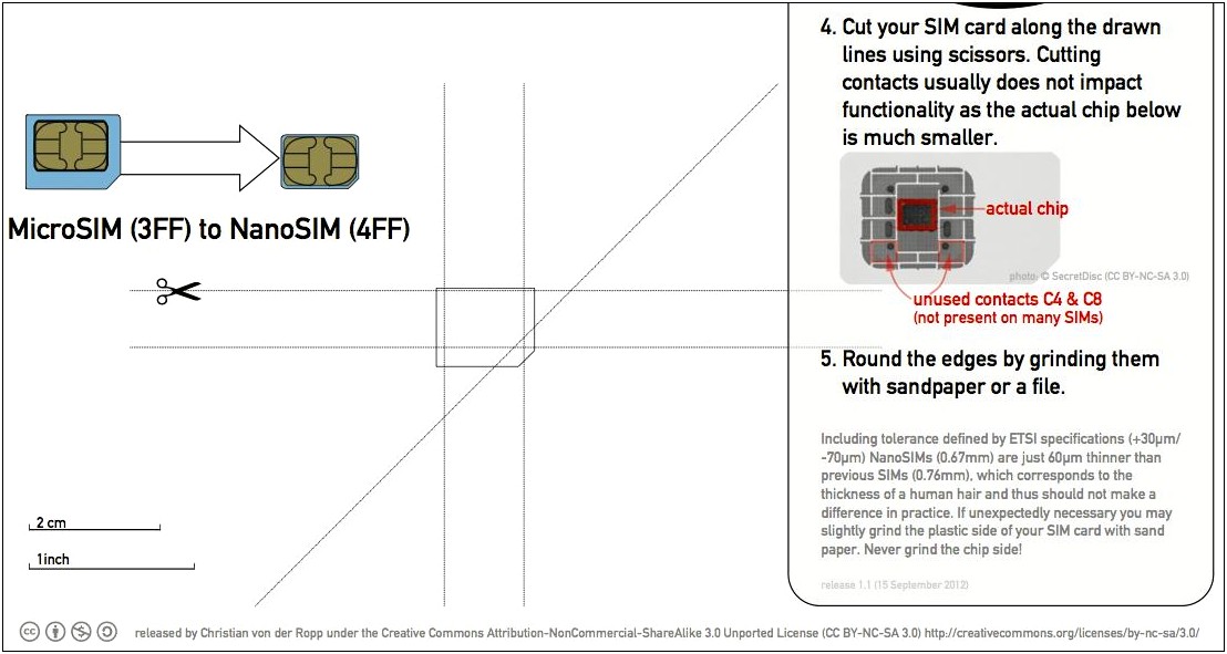 Sim Card To Micro Sim Template Letter Size