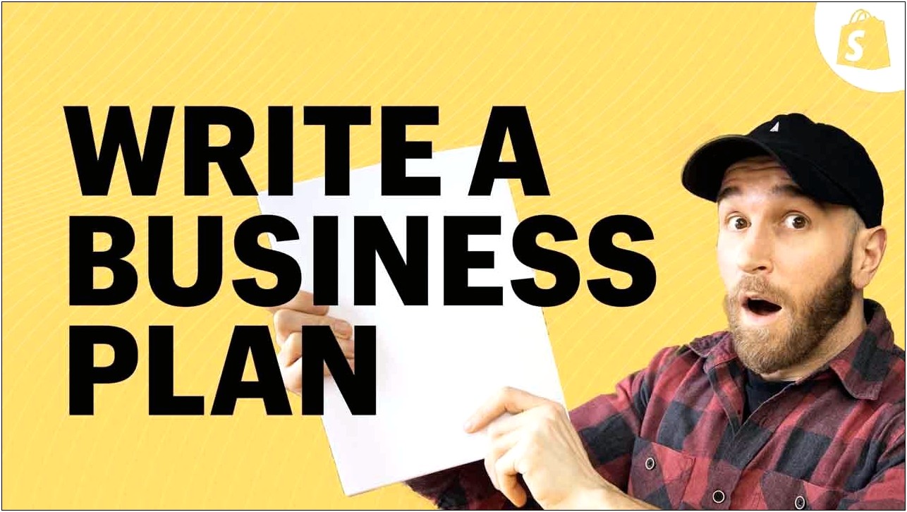 Simple Business Plan Template 1 Page Word